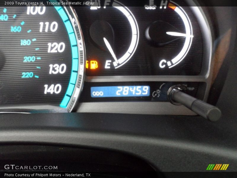 Tropical Sea Metallic / Gray 2009 Toyota Venza I4