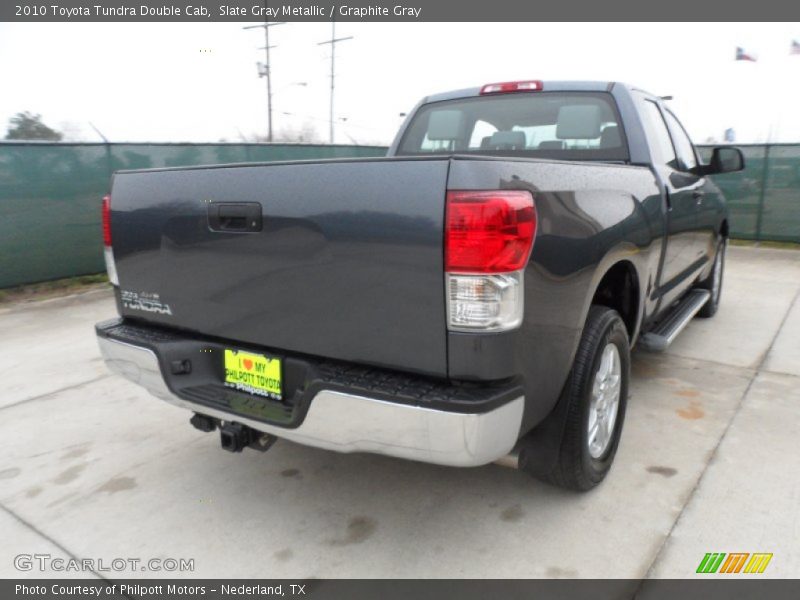 Slate Gray Metallic / Graphite Gray 2010 Toyota Tundra Double Cab