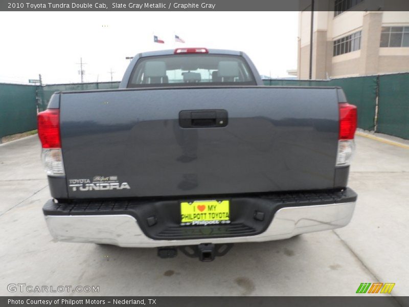 Slate Gray Metallic / Graphite Gray 2010 Toyota Tundra Double Cab