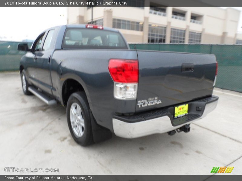 Slate Gray Metallic / Graphite Gray 2010 Toyota Tundra Double Cab