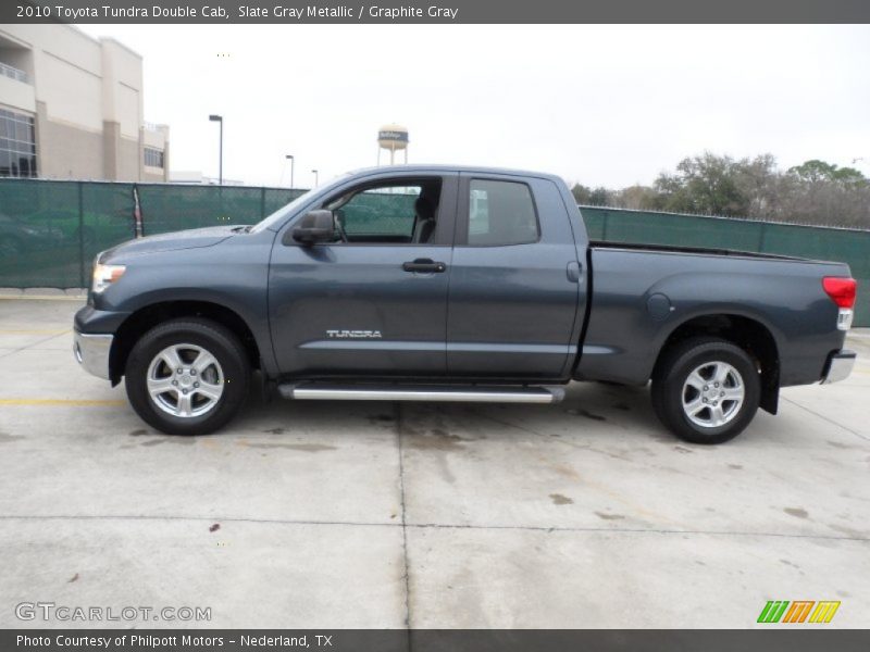 Slate Gray Metallic / Graphite Gray 2010 Toyota Tundra Double Cab