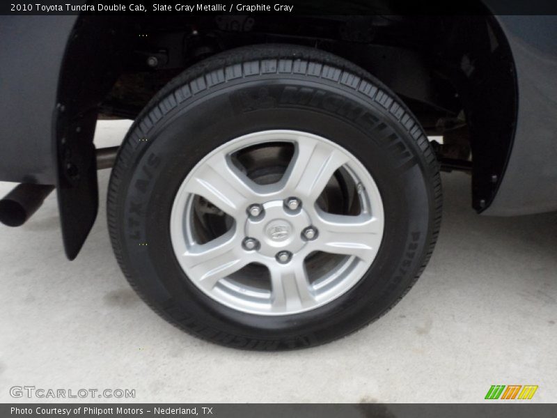 Slate Gray Metallic / Graphite Gray 2010 Toyota Tundra Double Cab