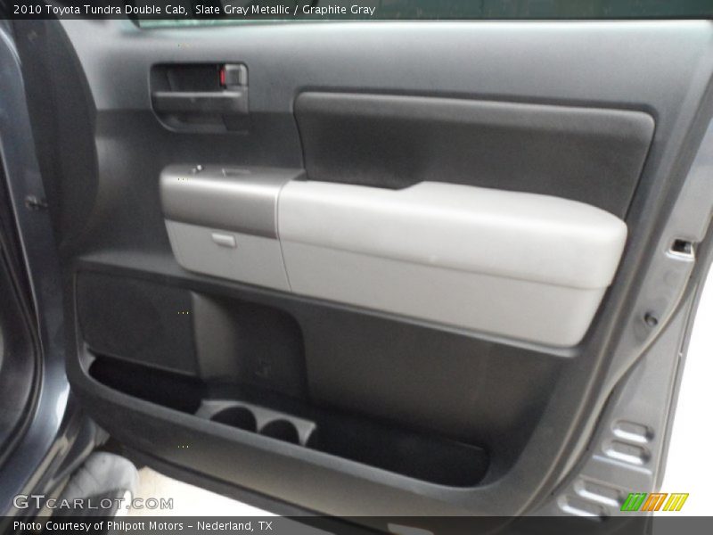 Slate Gray Metallic / Graphite Gray 2010 Toyota Tundra Double Cab