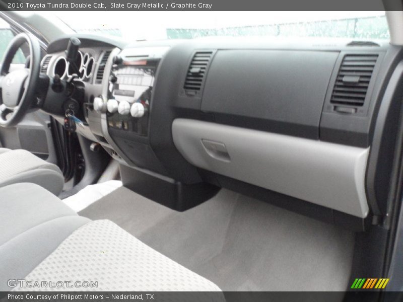 Slate Gray Metallic / Graphite Gray 2010 Toyota Tundra Double Cab