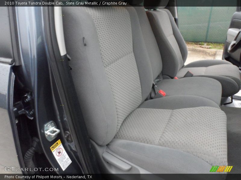 Slate Gray Metallic / Graphite Gray 2010 Toyota Tundra Double Cab
