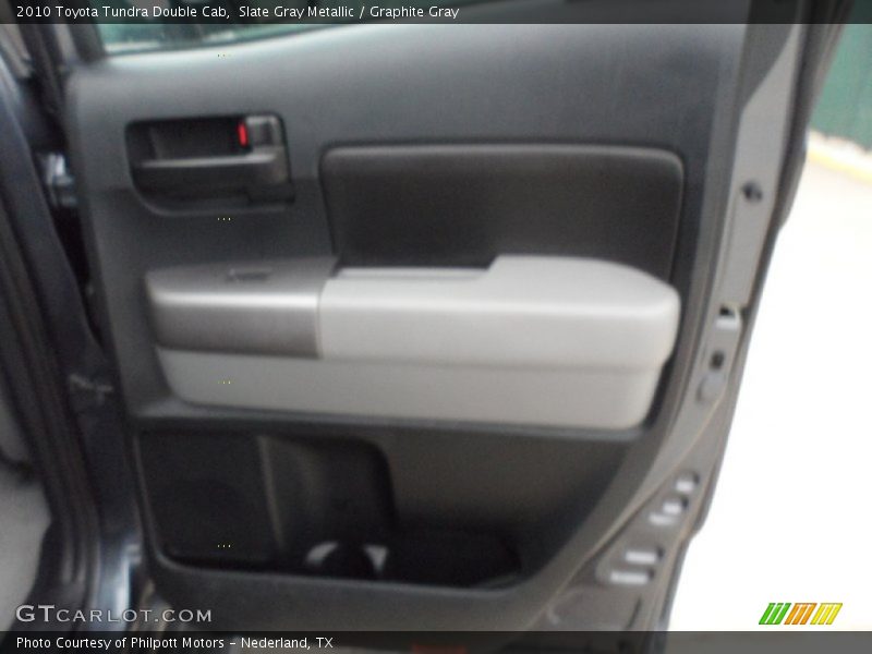 Slate Gray Metallic / Graphite Gray 2010 Toyota Tundra Double Cab