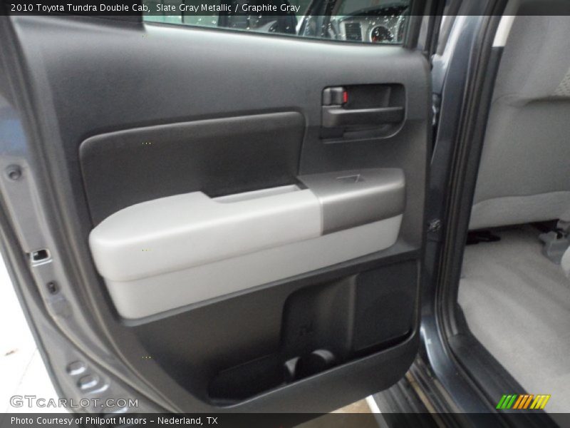 Slate Gray Metallic / Graphite Gray 2010 Toyota Tundra Double Cab
