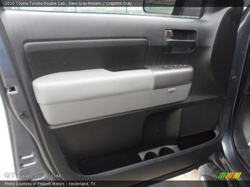Slate Gray Metallic / Graphite Gray 2010 Toyota Tundra Double Cab
