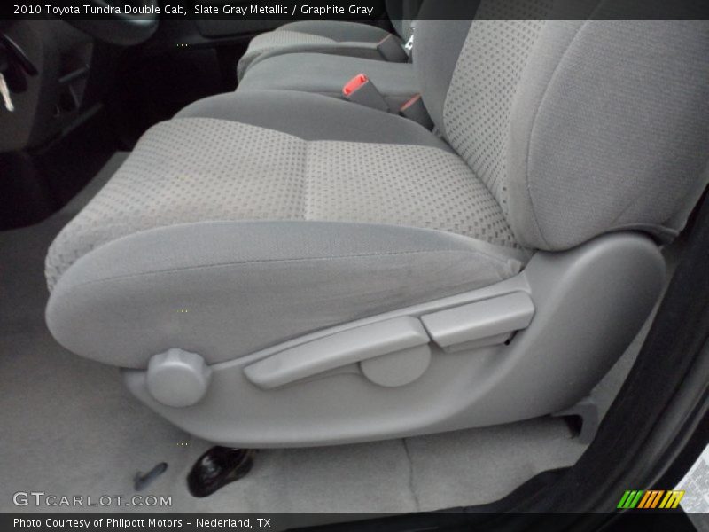Slate Gray Metallic / Graphite Gray 2010 Toyota Tundra Double Cab