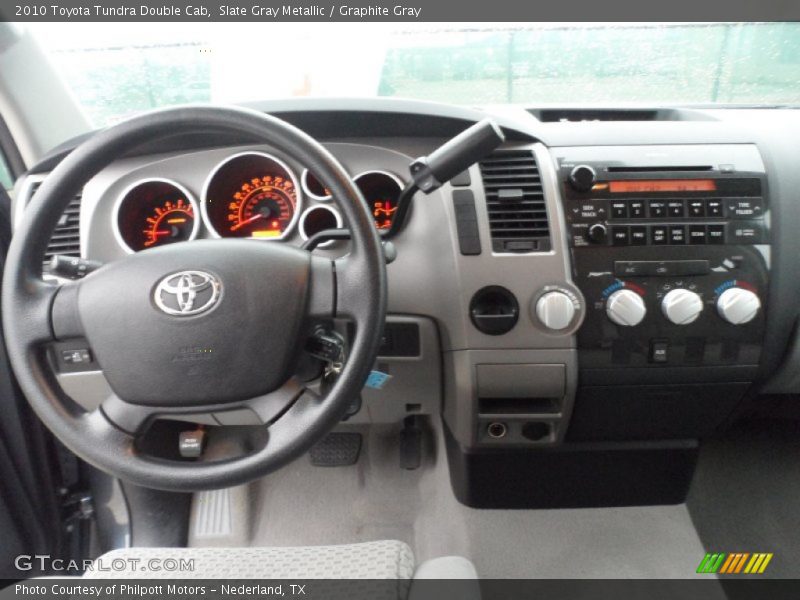 Slate Gray Metallic / Graphite Gray 2010 Toyota Tundra Double Cab