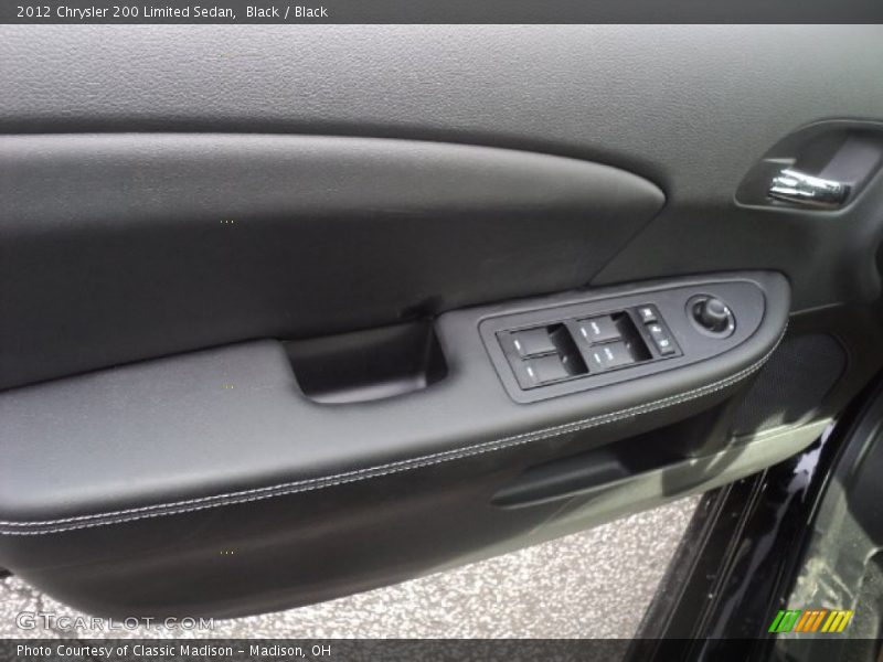 Black / Black 2012 Chrysler 200 Limited Sedan
