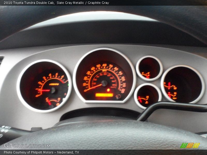 Slate Gray Metallic / Graphite Gray 2010 Toyota Tundra Double Cab