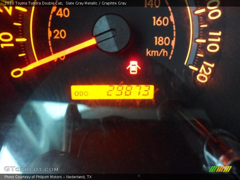Slate Gray Metallic / Graphite Gray 2010 Toyota Tundra Double Cab