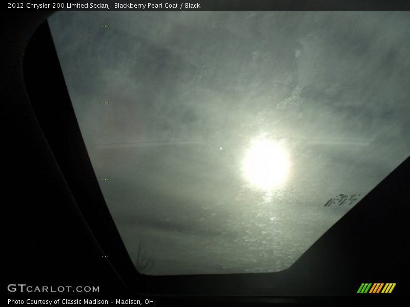 Blackberry Pearl Coat / Black 2012 Chrysler 200 Limited Sedan