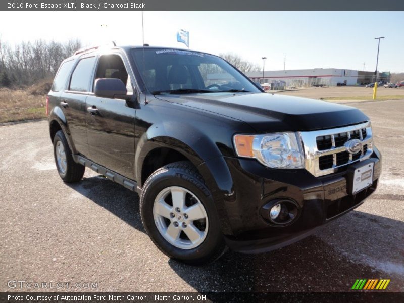 Black / Charcoal Black 2010 Ford Escape XLT