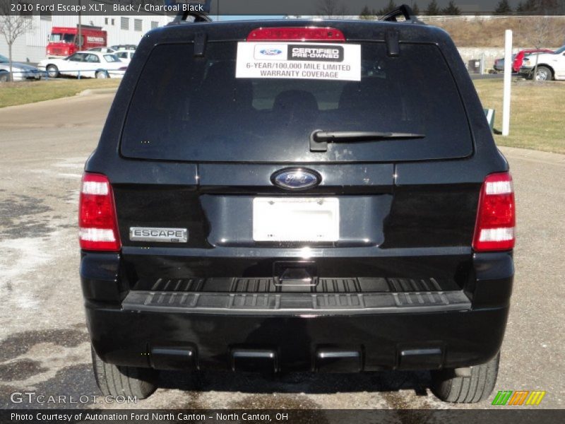 Black / Charcoal Black 2010 Ford Escape XLT