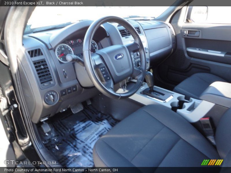 Black / Charcoal Black 2010 Ford Escape XLT