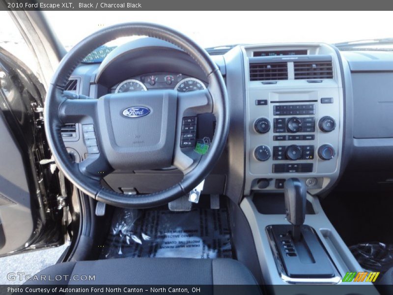 Black / Charcoal Black 2010 Ford Escape XLT