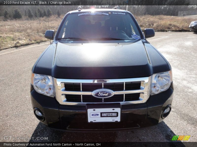 Black / Charcoal Black 2010 Ford Escape XLT