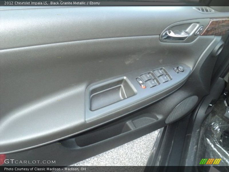 Black Granite Metallic / Ebony 2012 Chevrolet Impala LS