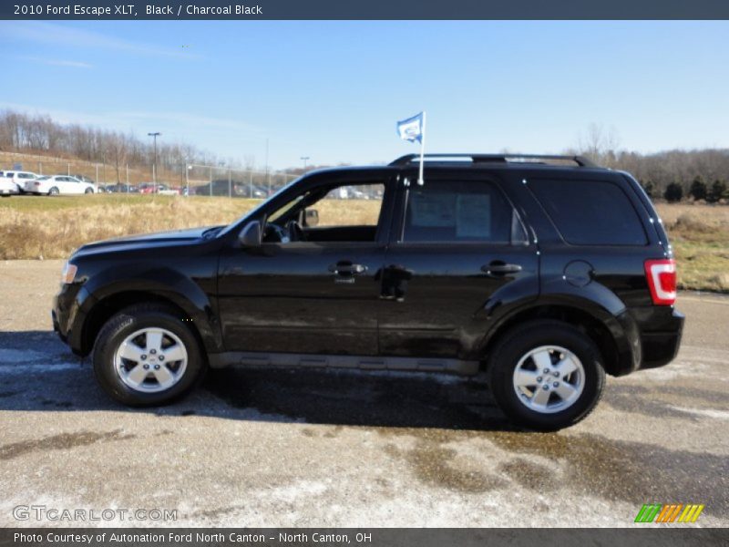 Black / Charcoal Black 2010 Ford Escape XLT