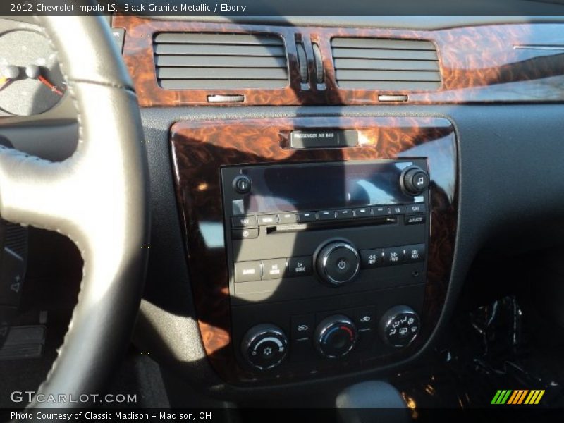 Black Granite Metallic / Ebony 2012 Chevrolet Impala LS
