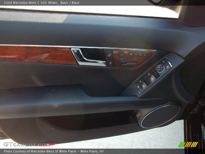 Black / Black 2009 Mercedes-Benz C 300 4Matic