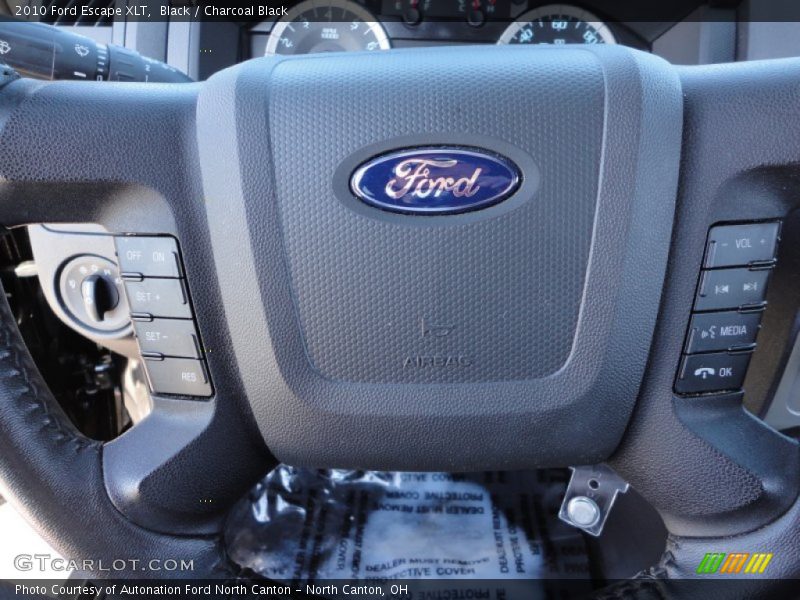 Black / Charcoal Black 2010 Ford Escape XLT