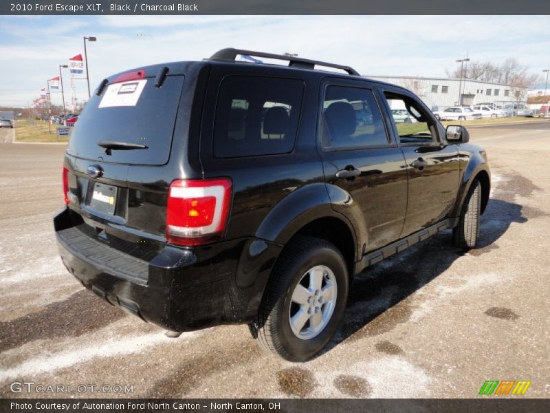 Black / Charcoal Black 2010 Ford Escape XLT