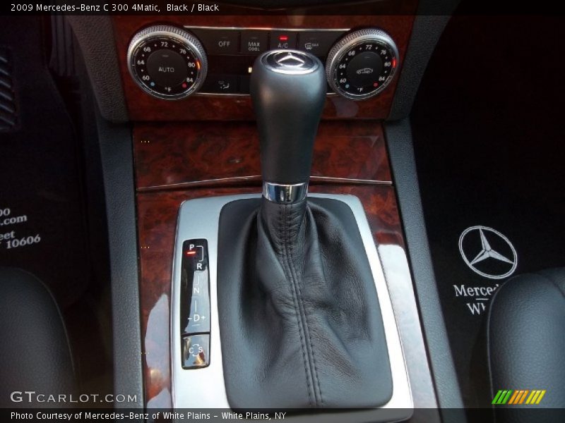Black / Black 2009 Mercedes-Benz C 300 4Matic