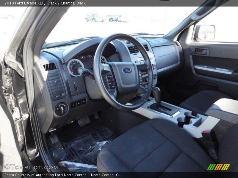 Black / Charcoal Black 2010 Ford Escape XLT