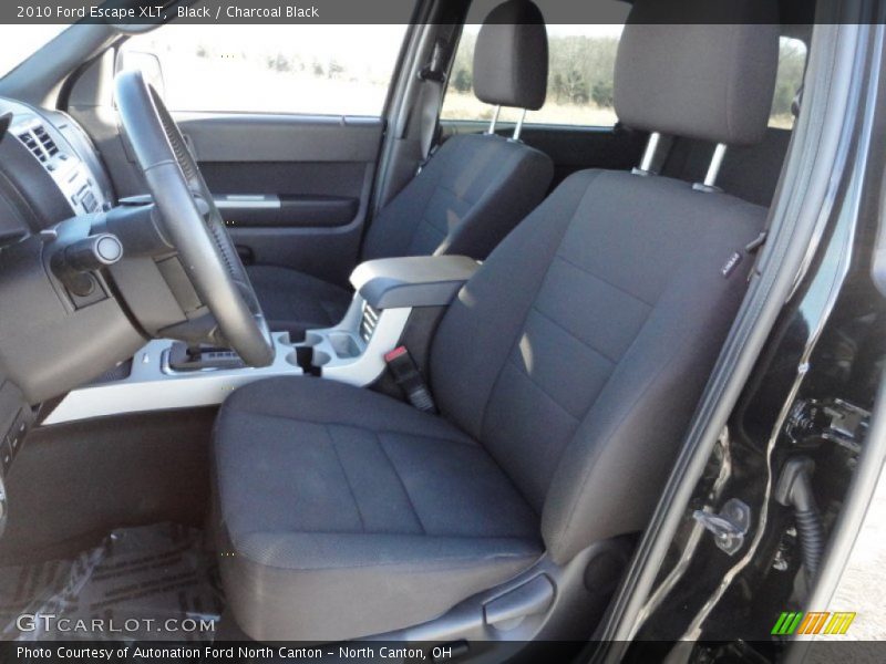 Black / Charcoal Black 2010 Ford Escape XLT