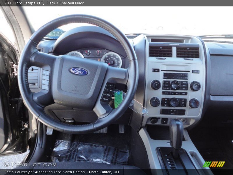 Black / Charcoal Black 2010 Ford Escape XLT