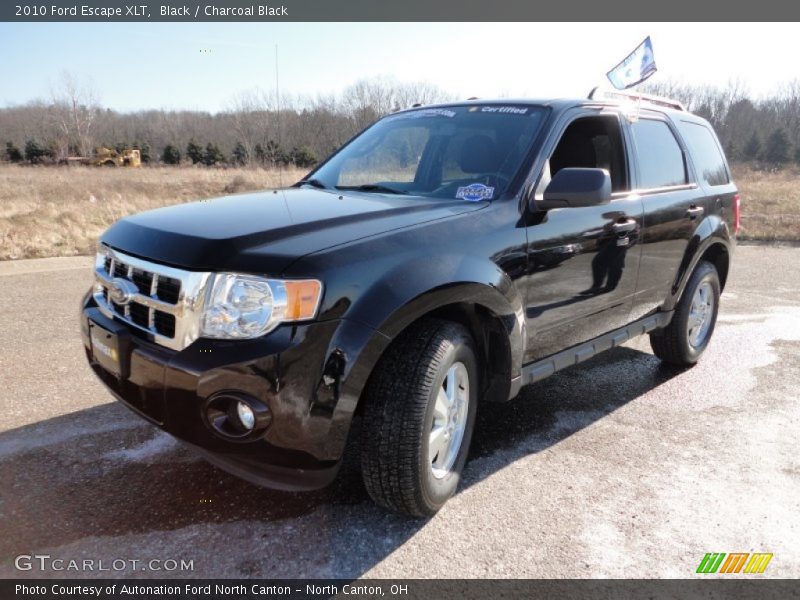 Black / Charcoal Black 2010 Ford Escape XLT