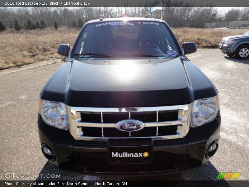 Black / Charcoal Black 2010 Ford Escape XLT
