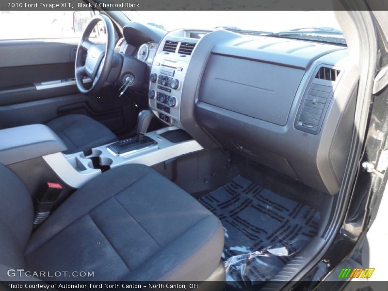 Black / Charcoal Black 2010 Ford Escape XLT