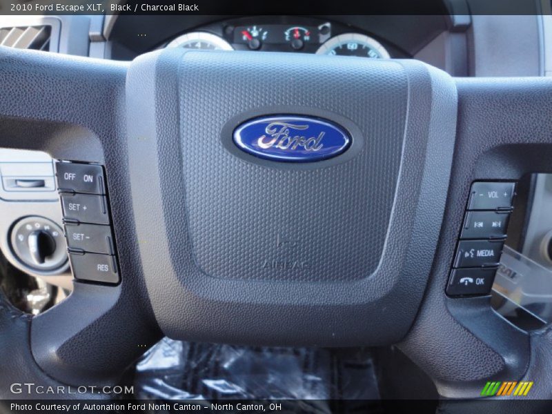 Black / Charcoal Black 2010 Ford Escape XLT