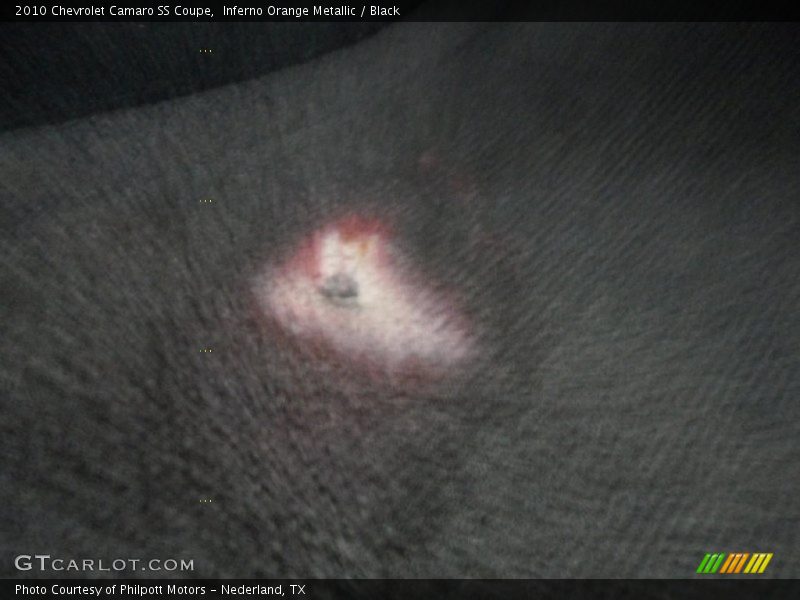 Inferno Orange Metallic / Black 2010 Chevrolet Camaro SS Coupe