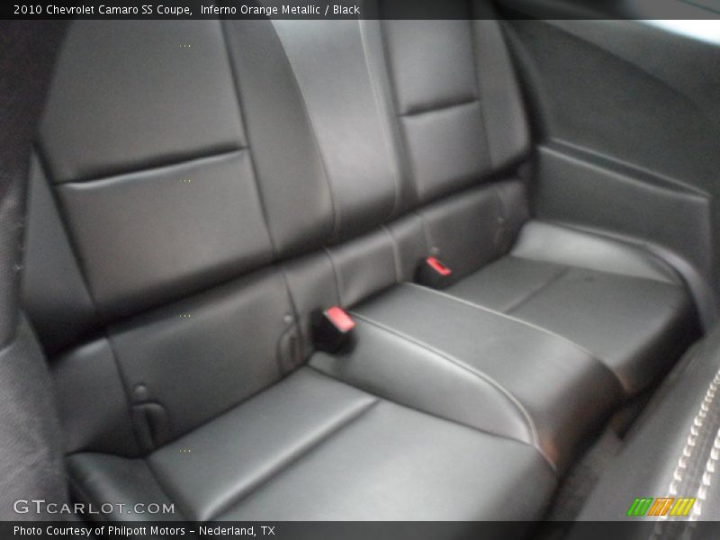 Inferno Orange Metallic / Black 2010 Chevrolet Camaro SS Coupe