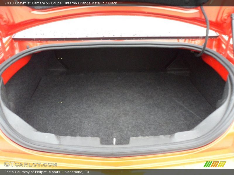 Inferno Orange Metallic / Black 2010 Chevrolet Camaro SS Coupe