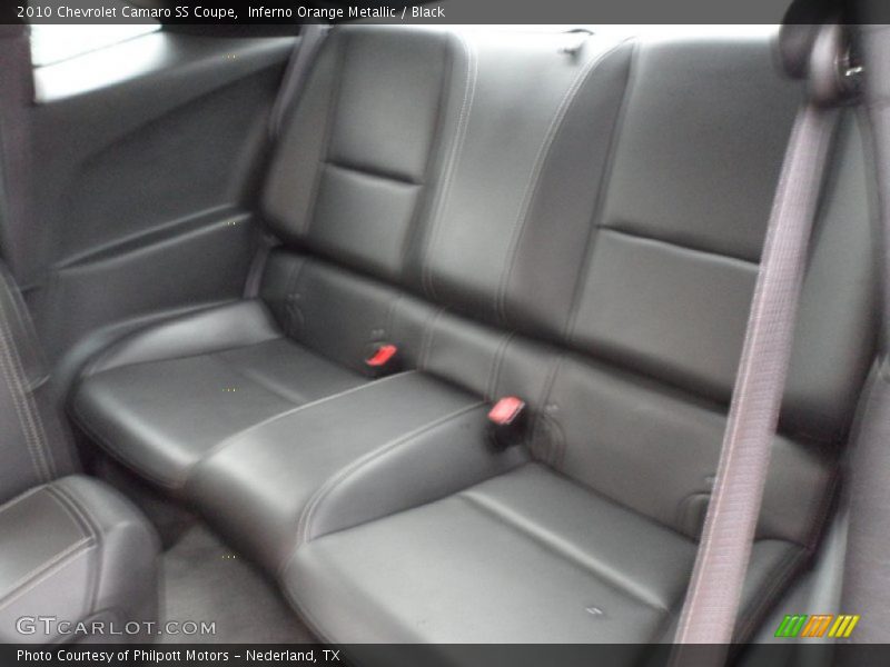 Inferno Orange Metallic / Black 2010 Chevrolet Camaro SS Coupe