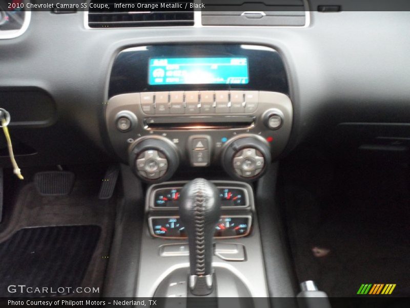 Inferno Orange Metallic / Black 2010 Chevrolet Camaro SS Coupe