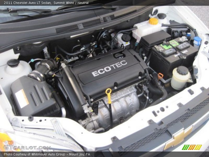 Summit White / Neutral 2011 Chevrolet Aveo LT Sedan