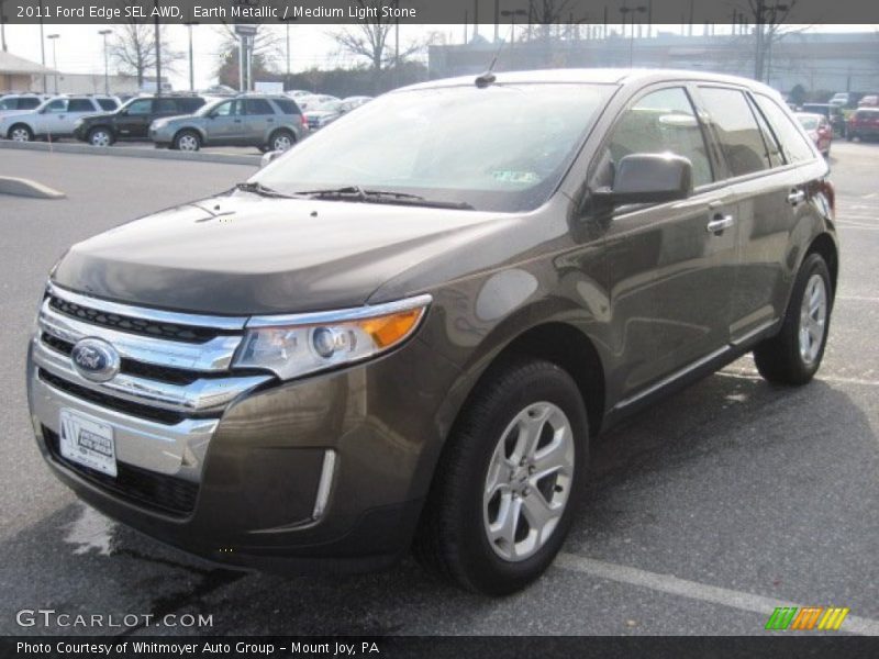 Earth Metallic / Medium Light Stone 2011 Ford Edge SEL AWD