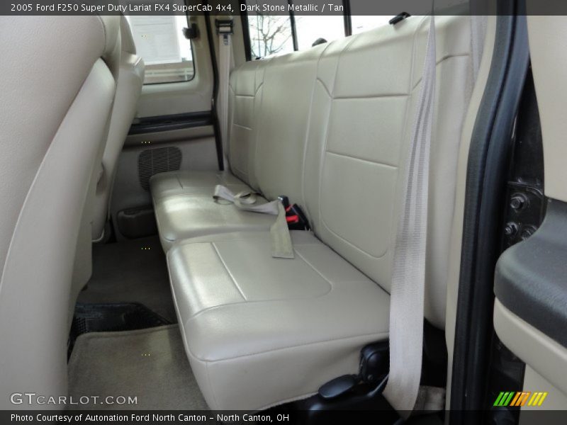 Dark Stone Metallic / Tan 2005 Ford F250 Super Duty Lariat FX4 SuperCab 4x4