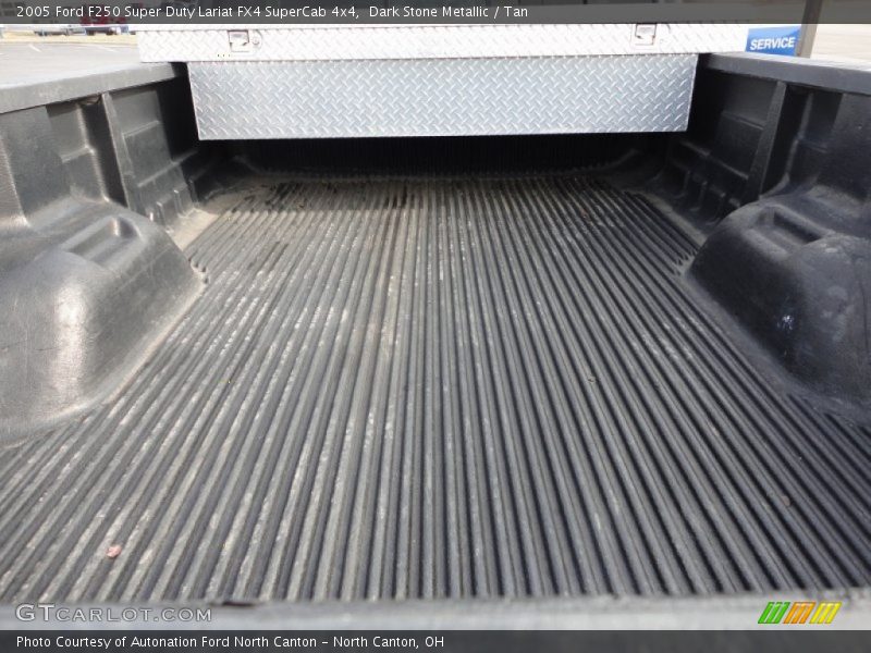 Dark Stone Metallic / Tan 2005 Ford F250 Super Duty Lariat FX4 SuperCab 4x4
