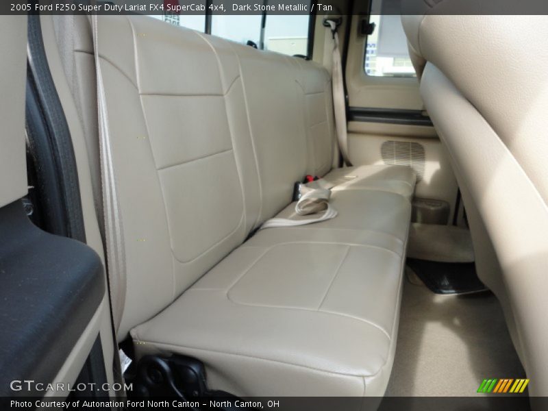 Dark Stone Metallic / Tan 2005 Ford F250 Super Duty Lariat FX4 SuperCab 4x4