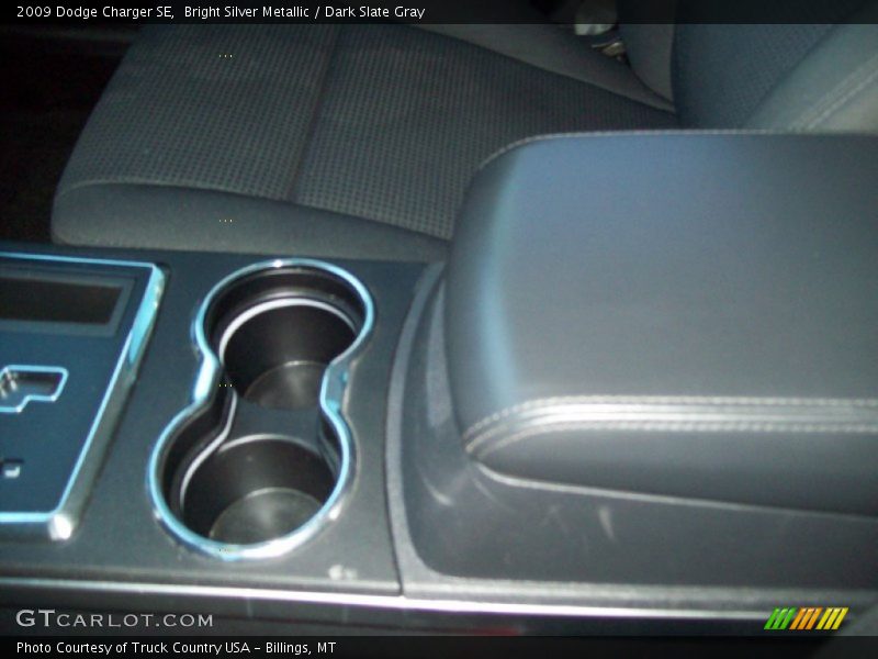 Bright Silver Metallic / Dark Slate Gray 2009 Dodge Charger SE
