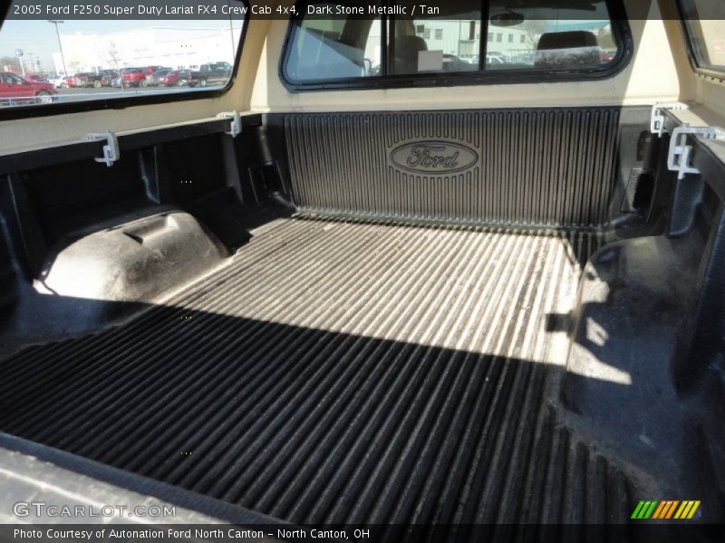 Dark Stone Metallic / Tan 2005 Ford F250 Super Duty Lariat FX4 Crew Cab 4x4