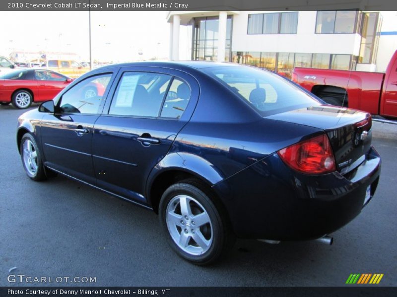 Imperial Blue Metallic / Gray 2010 Chevrolet Cobalt LT Sedan